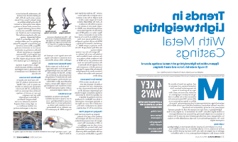 Trends in Lightweighting with Metal Castings